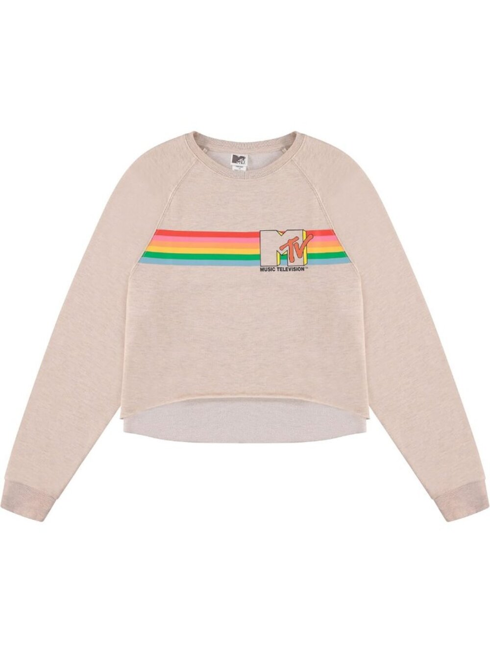 90s Graphic Oversized Sweatshirt - Women's Cozy Raglan Fleece Pullover Top